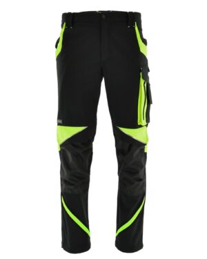 Spodnie do pasa NEOFLEX Czarny Żółty odblaskowy