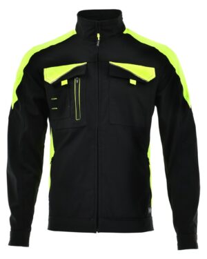 Bluza NEOFLEX Czarny Żółty odblaskowy