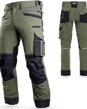 Spodnie robocze STRETCH LINE oliwkowy