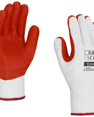 RĘKAWICE OCHRONNE POWLEKANE LATEKSEM X-BRUK ROZM. 10