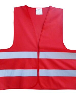 Kamizelka odblaskowa 201- Czerwona