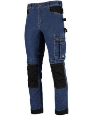 Spodnie robocze jeansowe JEAN granatowy