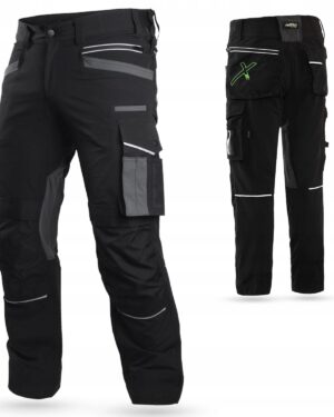 Spodnie robocze STRETCH LINE czarny